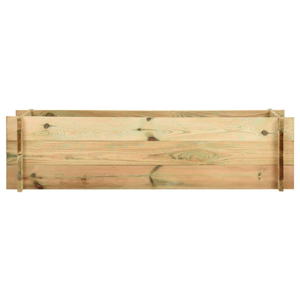 Vidaxl - Jardinière surélevée de légumes Bois de pin imprégné 120 cm vidaXL 43349 - Image 6