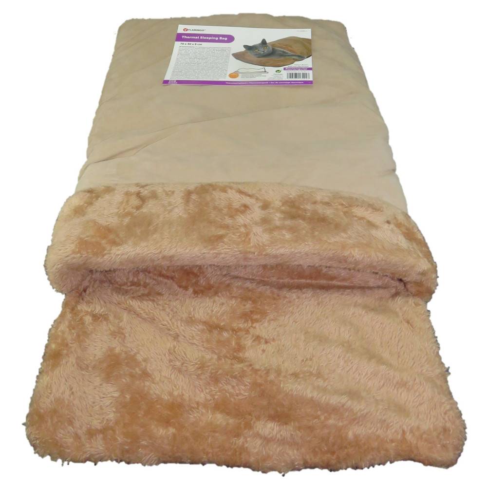 panier de couchage thermique 70 x 40 x 9 cm pour chat - Imagen 1