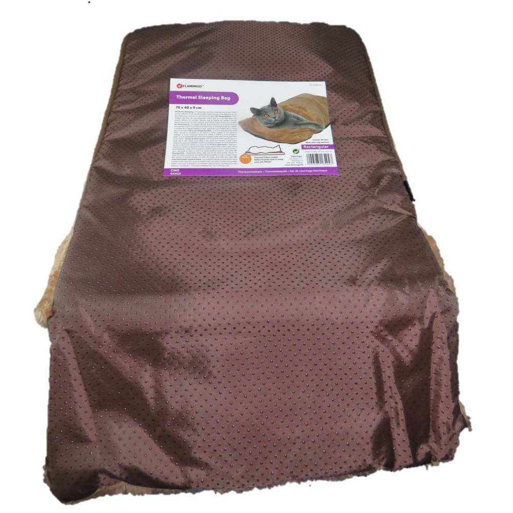 panier de couchage thermique 70 x 40 x 9 cm pour chat - Imagen 6
