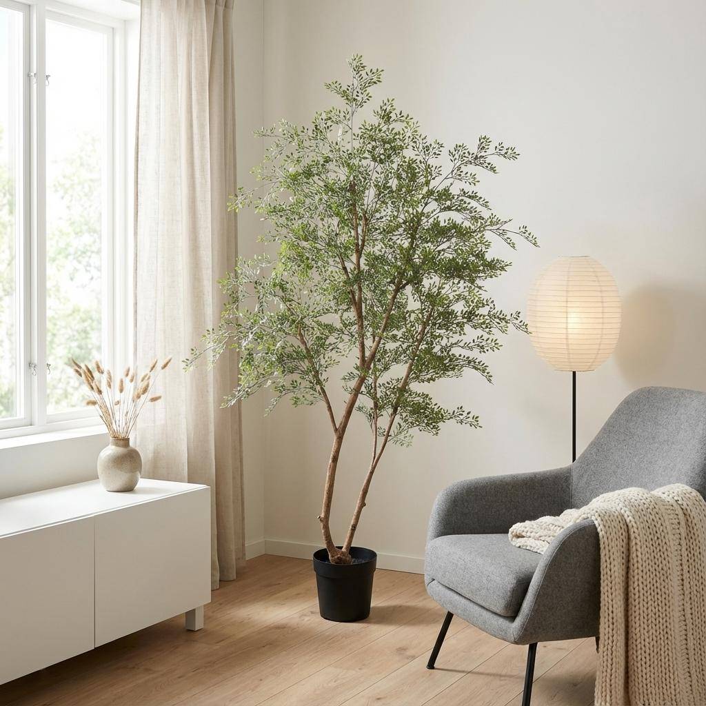 PANGIVO - Cassia artificiel plastique vert 60 x 60 x 180 cm - PANGIVO - Image 4