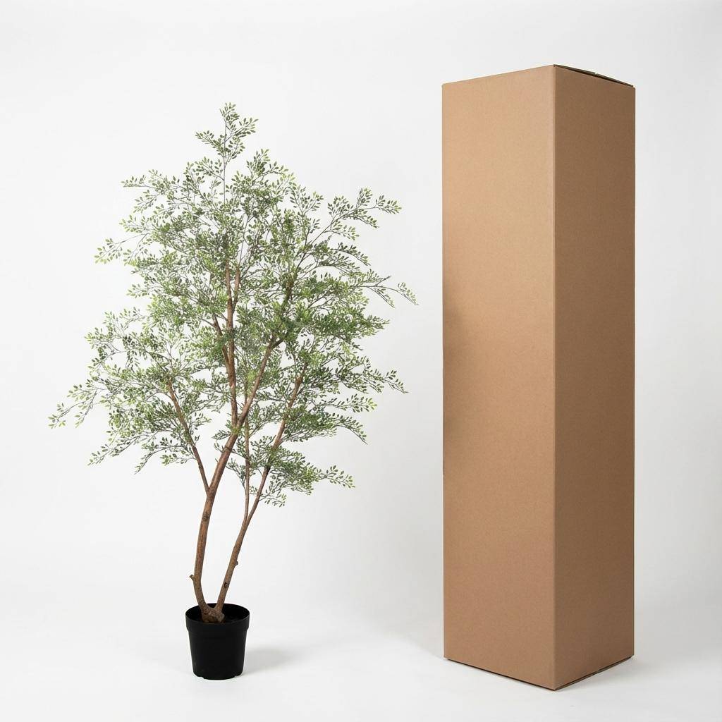 PANGIVO - Cassia artificiel plastique vert 60 x 60 x 180 cm - PANGIVO - Image 6