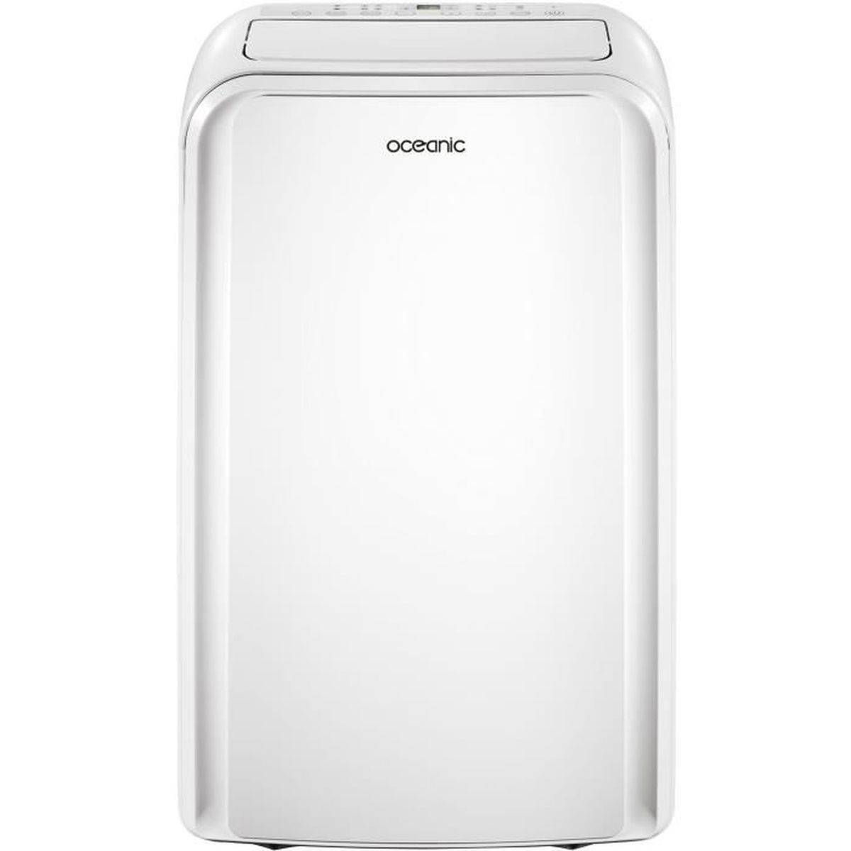 Climatiseur monobloc mobile réversible Océanic 12000 BTU (3530 W) chaud/froid avec déshumidification, LED, jusqu’à 35 m² - Image 1