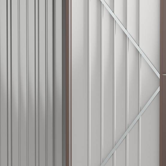 Abri Jardin Métal Acier Galvanisé Rangement Outils 1,34 m² Toit Incliné - ComfortXL Outdoor Living - Image 8