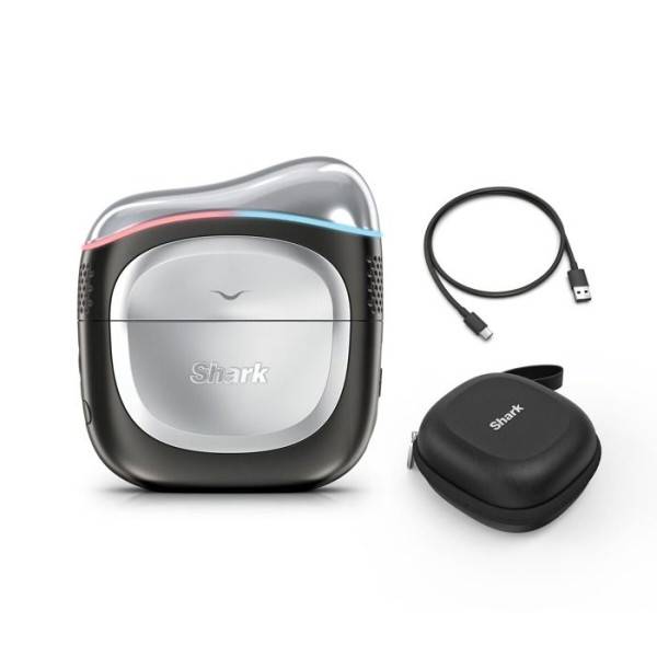 Appareil de soin du visage thermothérapie a domicile - DePuffi FH220EU SHARK - 6 niveaux de 10 a 40 °C - Contour des yeux et v - Image 1