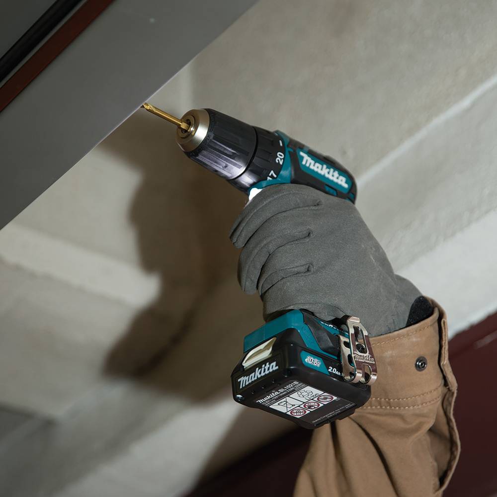 Makita - Perceuse visseuse 12 V CXT Li-Ion - MAKITA - avec 2 batteries 10.8V 4.0Ah - chargeur - MakPac - DF332DSMJ - Image 5