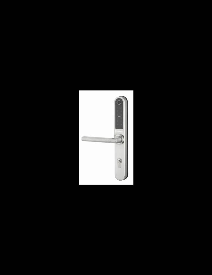 Garniture de porte Intelock Multi THIRARD entraxe 70 Révers. carré 8 - Inox - 78921 - Imagen 1
