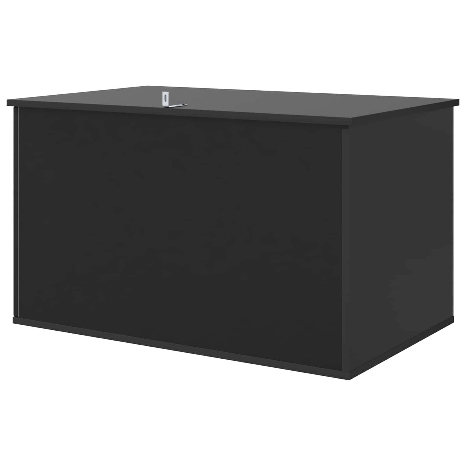 Vidaxl - Maison pour chat Noir 85 x 55 x 50,5 cm Bois d'ingénierie vidaXL 8000717 - Image 10