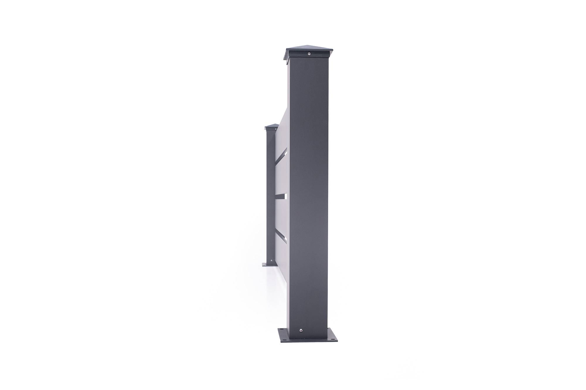 Casanoov Kit clôture aluminium ajourée VOGEL – H.90  cm – L.1,90 m – kit complet - Image 5