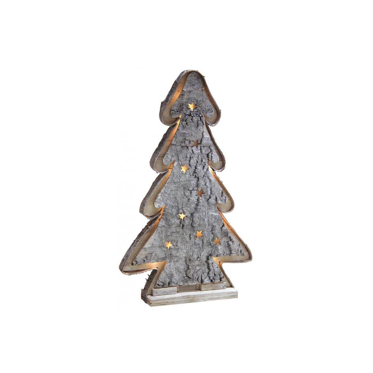 Aubry Gaspard - Sapin décoratif LED en bois de bouleau – Ambiance chaleureuse pour Noël - Imagen 1
