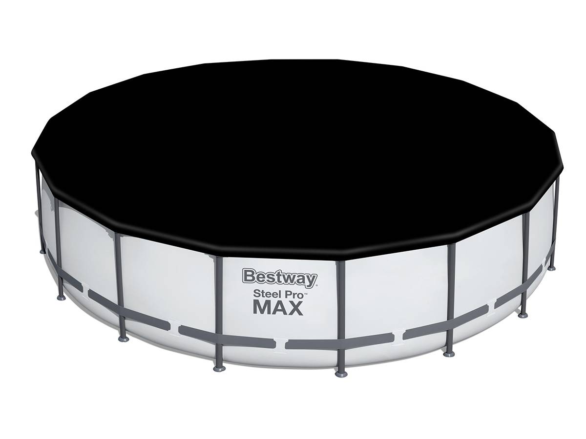Bestway - Bâche de protection 4 saisons pour piscine tubulaire ronde Ø 5,49 m - Bestway