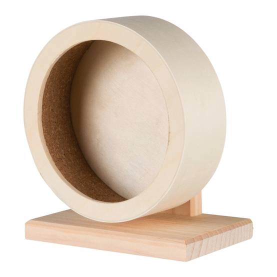 Roue d'exercice Bogie en bois 20 cm. pour rongeur. - Imagen 3