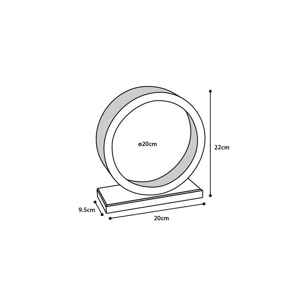 Roue d'exercice Bogie en bois 20 cm. pour rongeur. - Imagen 4
