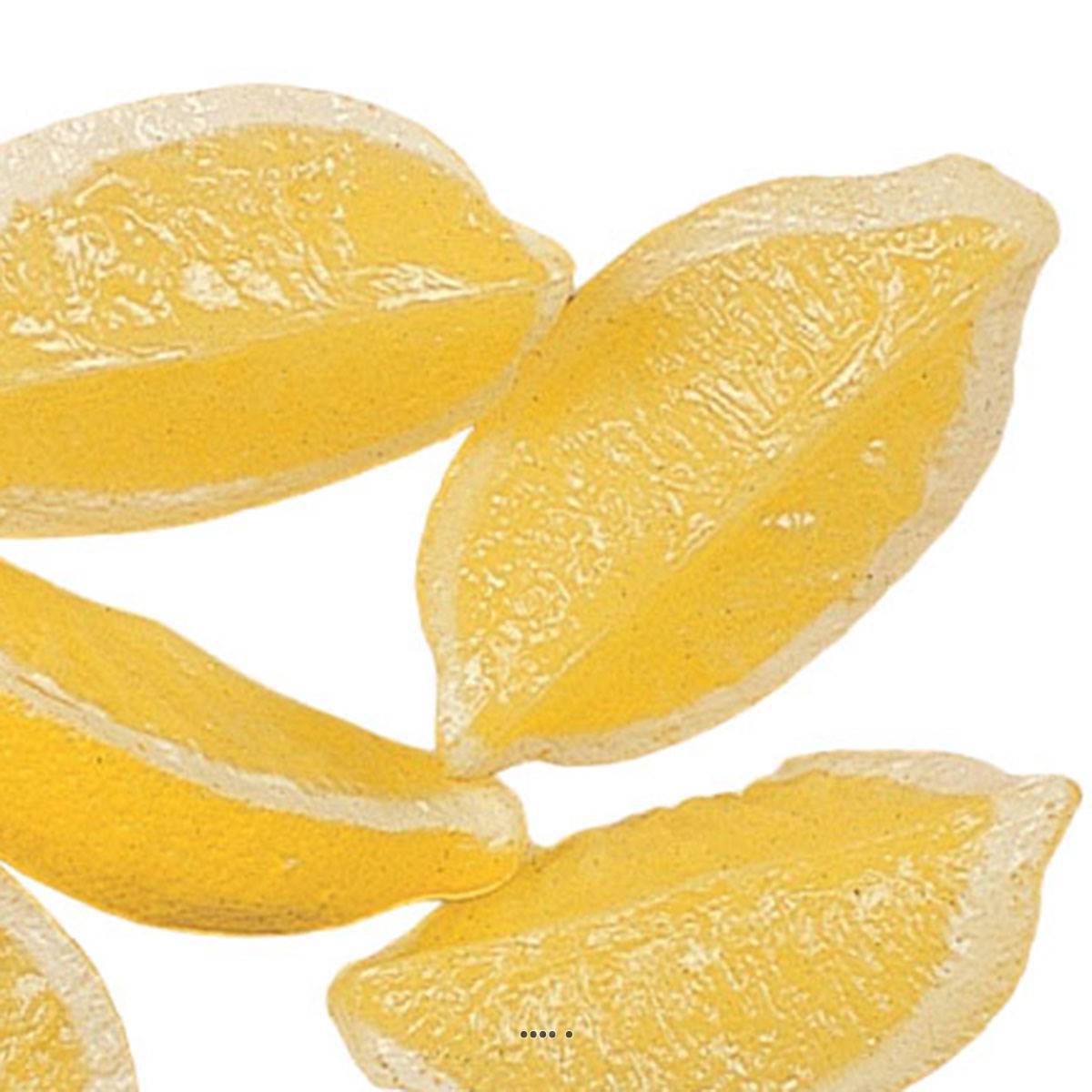 Artificielles - Quartier de Citron jaune artificiel X 6 Plastique soufflé L 90x35 mm - Imagen 3