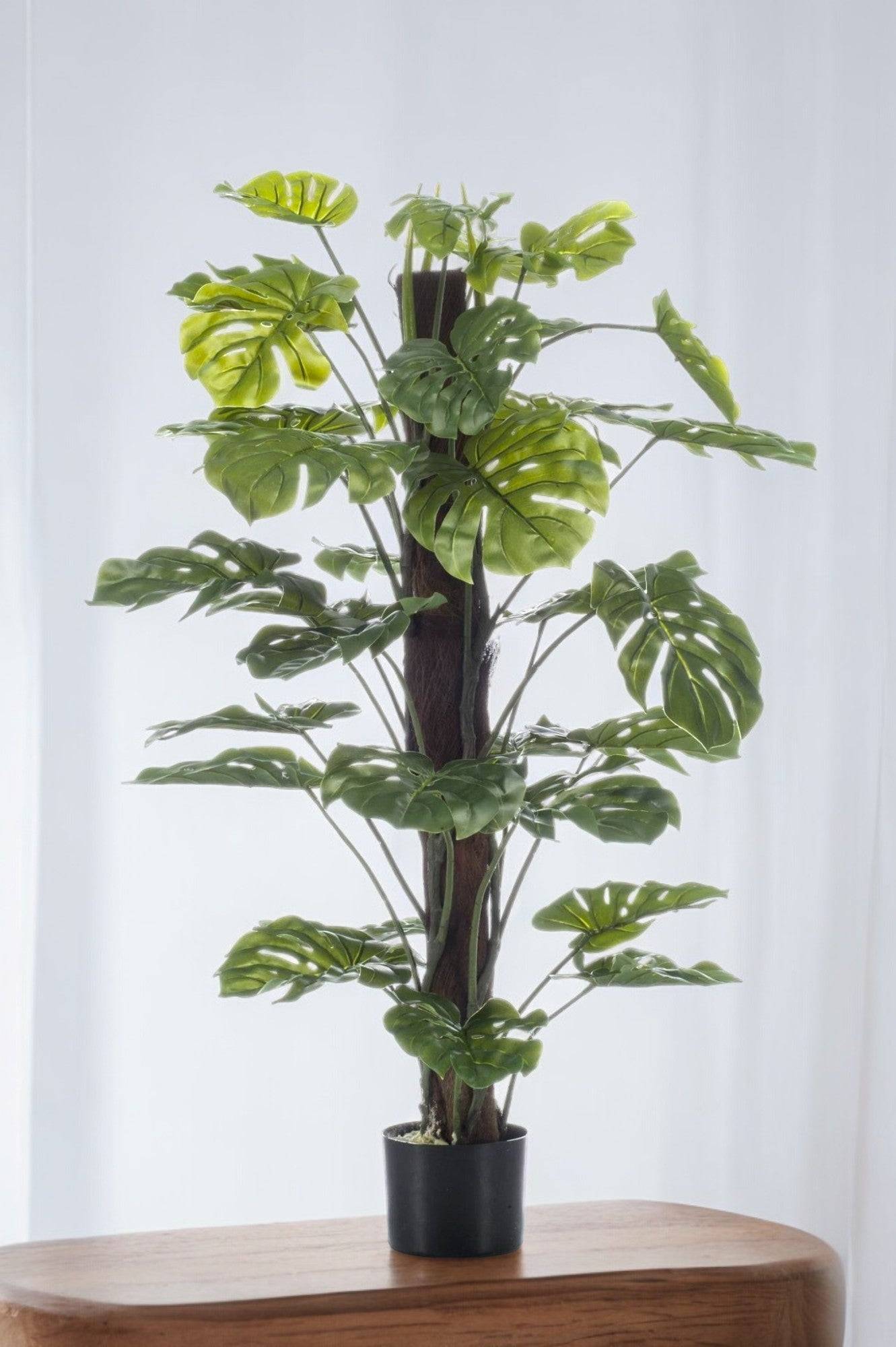 La Green Touch - Monstera Deliciosa plante artificielle - h120cm, Ø14cm- La Green Touch - Imagen 1