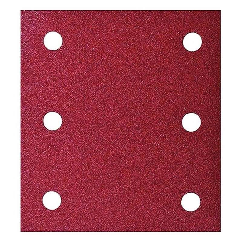 Makita - 10 feuilles abrasives Makita velcro 114 x 102mm (6 trous) - taille Grain 240 - MAKITA ACCESSOIRES