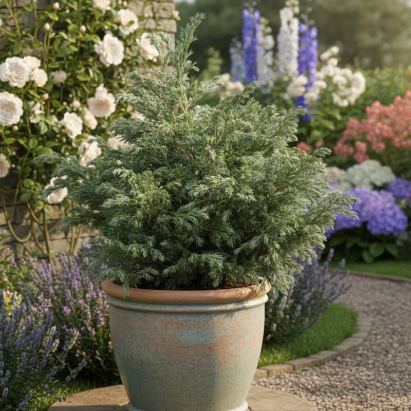 Cyprès Sawara Boulevard, Chamaecyparis pisifera - Pot de 7,5L - 40/60 cm - Imagen 5