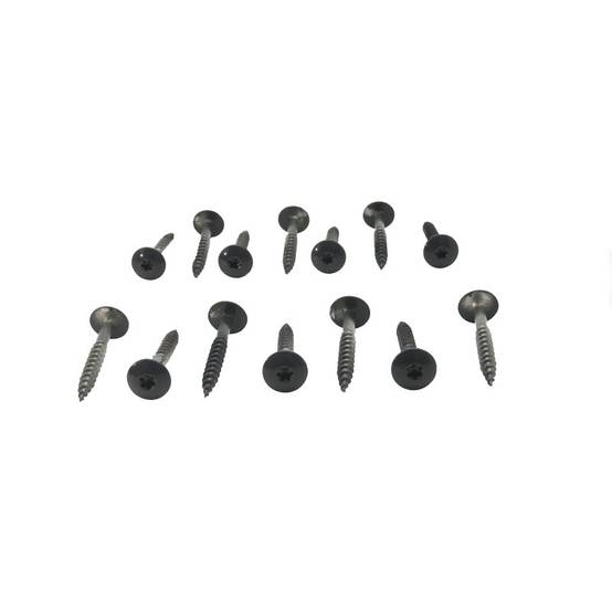 Kit de 50 vis 4,8 x 38 mm tork laquées pour bardage HPL - Coloris - Gris anthracite, Longueur de la vis - 38 mm - Image 1