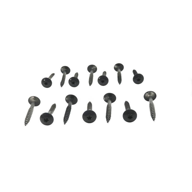 Kit de 50 vis 4,8 x 38 mm tork laquées pour bardage HPL - Coloris - Gris anthracite, Longueur de la vis - 38 mm