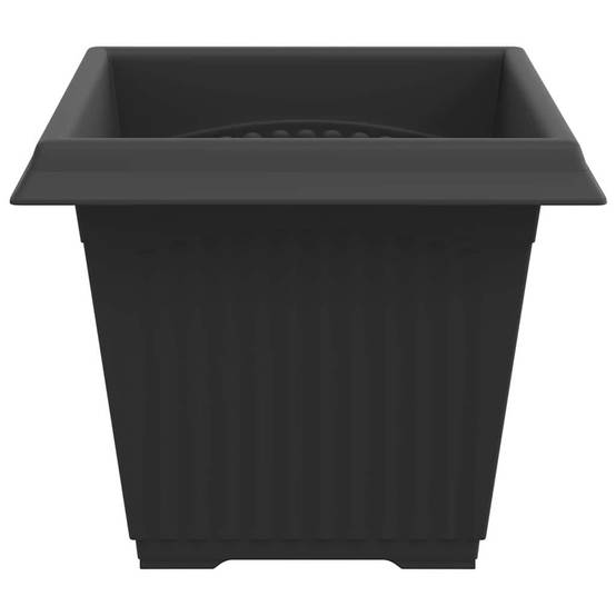 Pot de Fleurs Carré Plastique Noir 33 x 33 x 26 cm (Lot de 24) - PANGIVO - Image 6