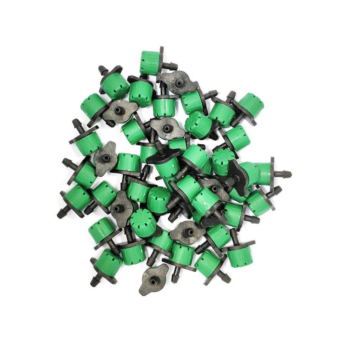 Lot de 50 goutteurs couleur vert - Imagen 1