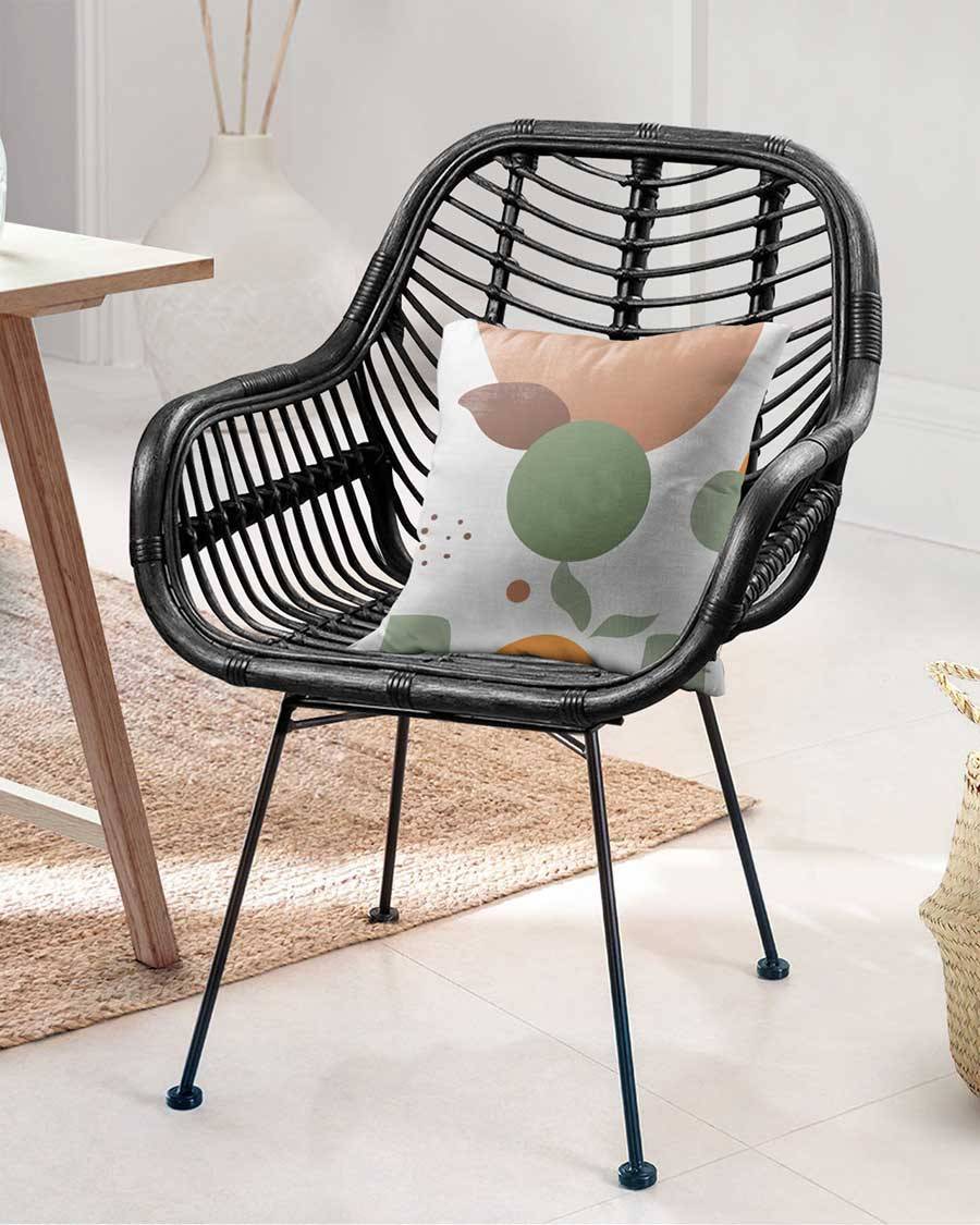 Myko - Lot de 4 chaises Myko en rotin noir - UNIQKA - Imagen 7