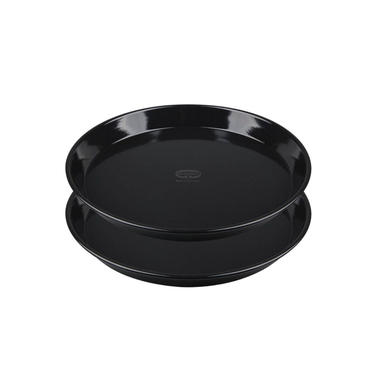 Lot de 2 plats à four pour tartes et pizzas 32 cm Dr.Oetker Tradition - Image 1