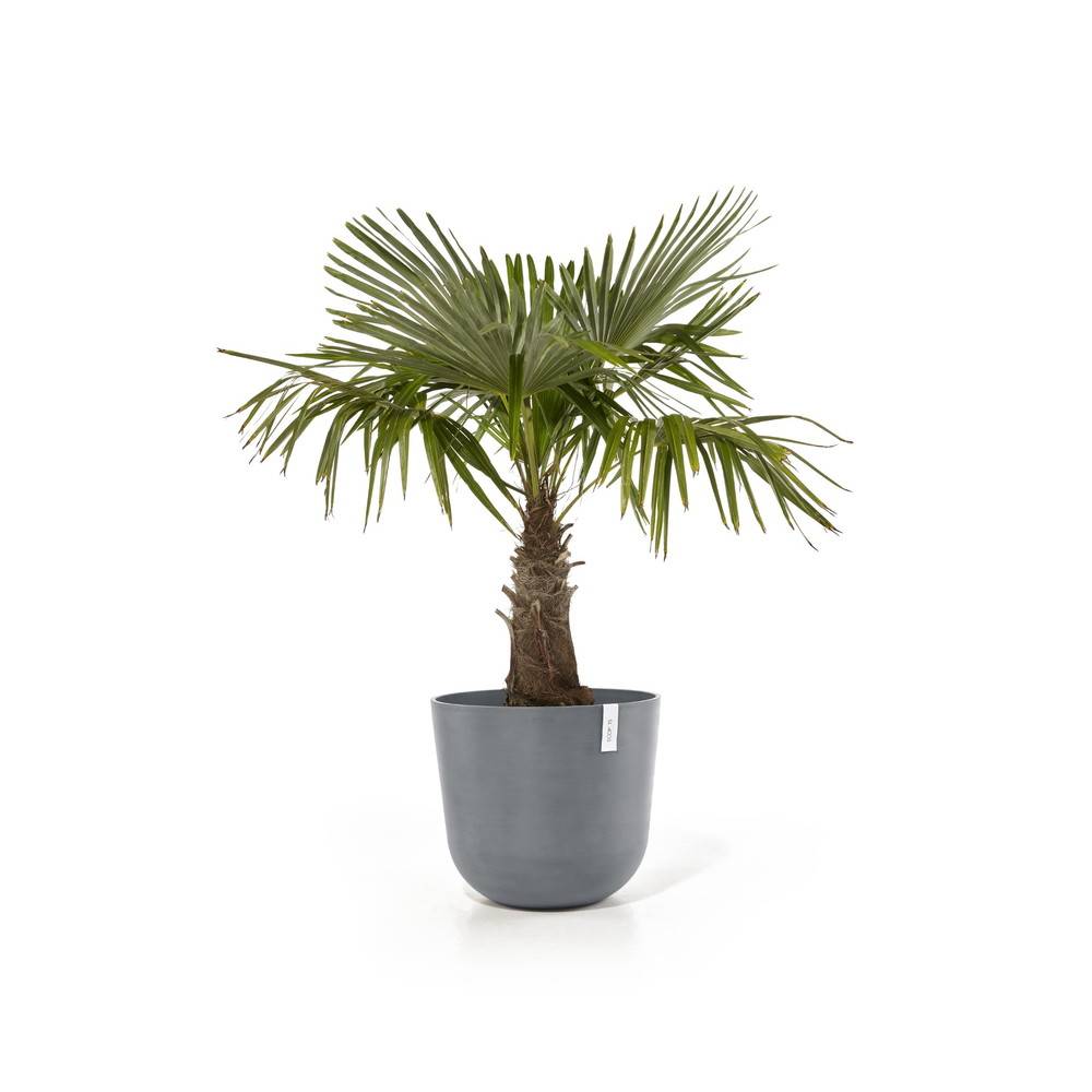Ecopots - Pot Rond Oslo 55 Bleu Gris - Ø 55 x H. 47,9 cm - 85,6 L ECOPOTS
