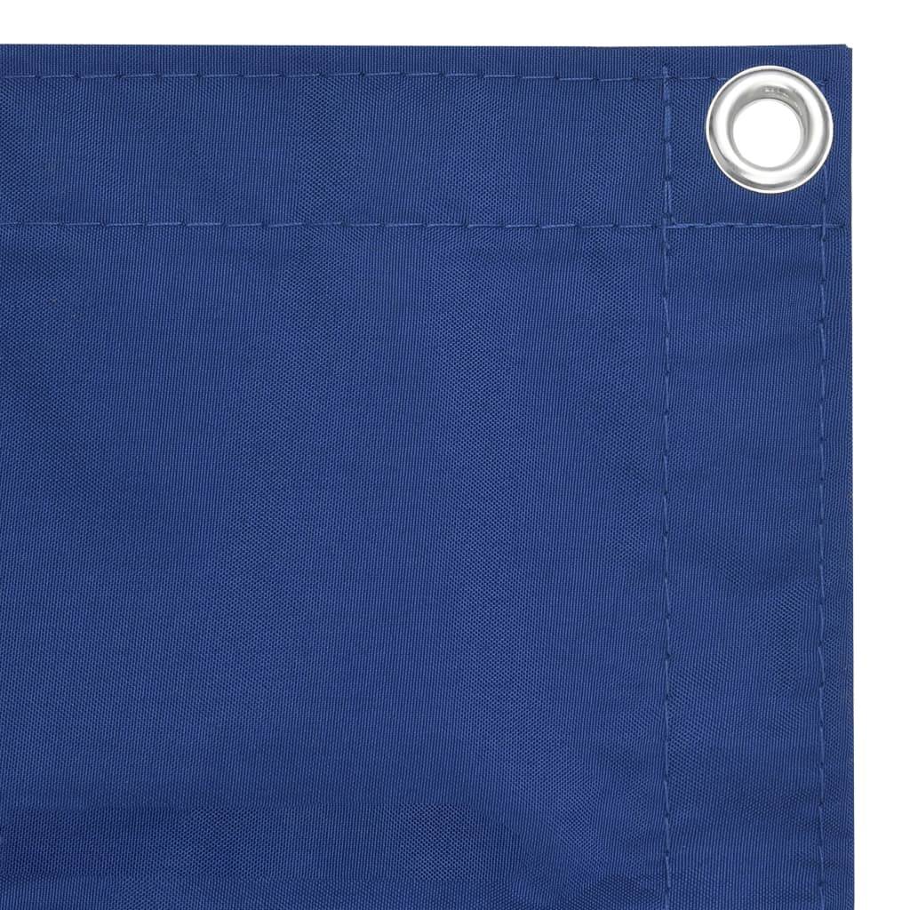 Helloshop26 - Écran de balcon brise pare vue protection confidentialité 90 x 300 cm tissu oxford bleu - Imagen 3