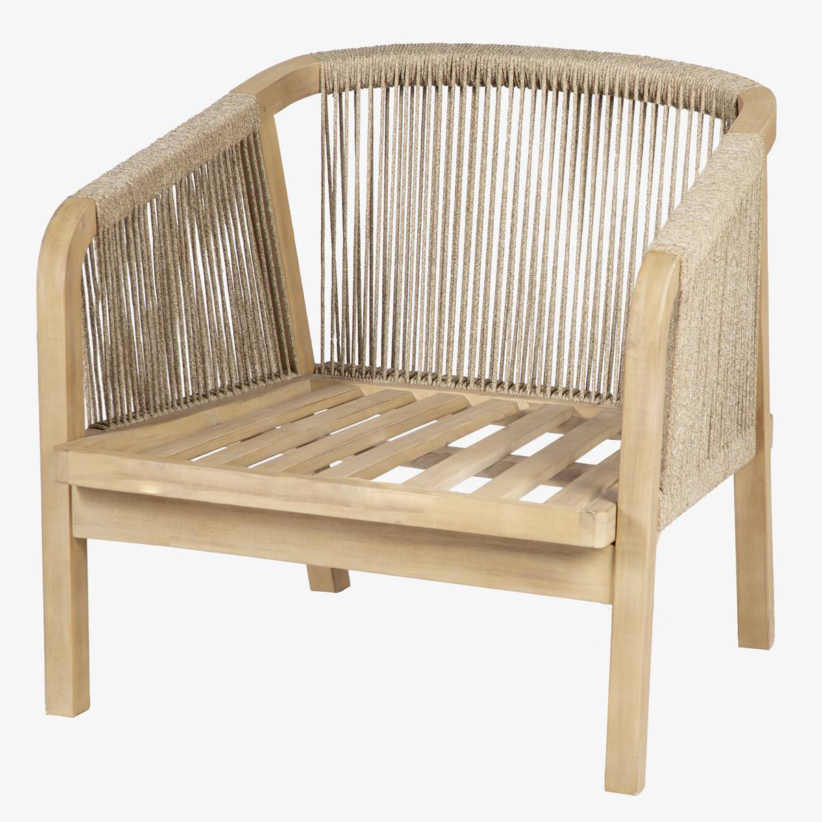 Hesperide - Fauteuil de salon de jardin "Papouasie" en acacia - Hespéride - Imagen 2