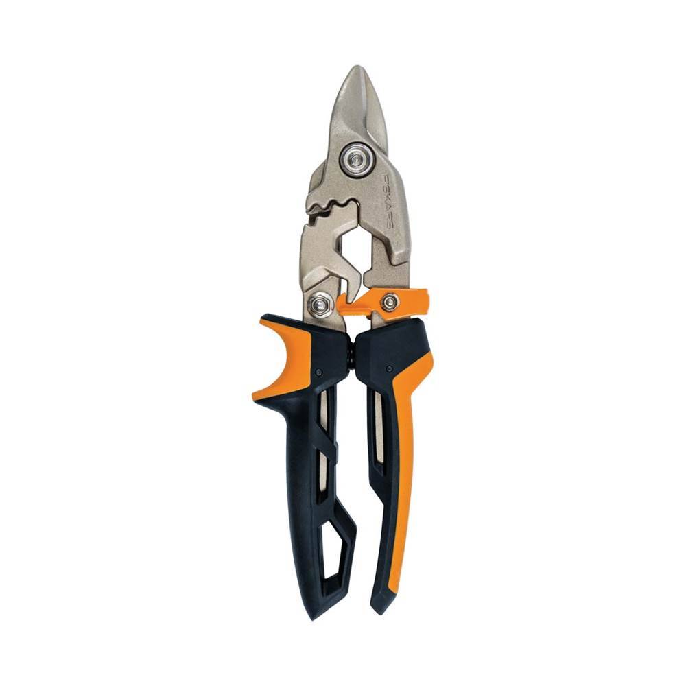 Fiskars - Cisaille PowerGear type "aviation" coupe droite lame bulldog 38,1mm - Image 1