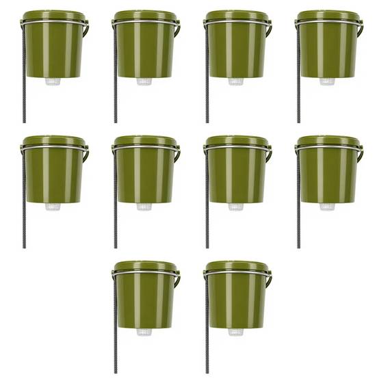 Agrainoir gibier 10L avec pied 80 cm lot de 10 - Image 2