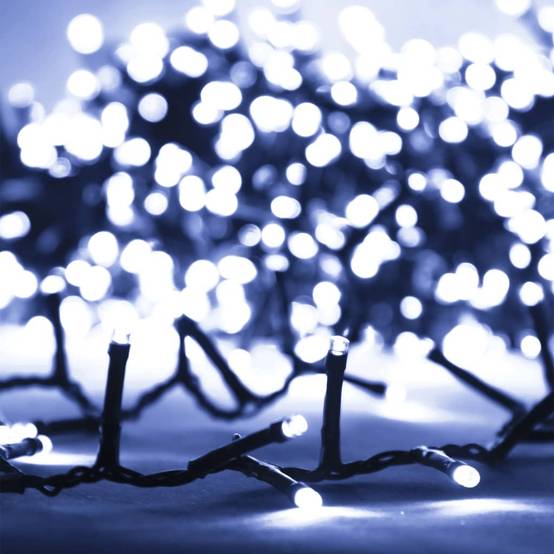 Guirlande LED Compacte Géante 3000 LED Déco Noël Extérieur Blanc Froid 65m – ComfortXL Outdoor Living - Image 4