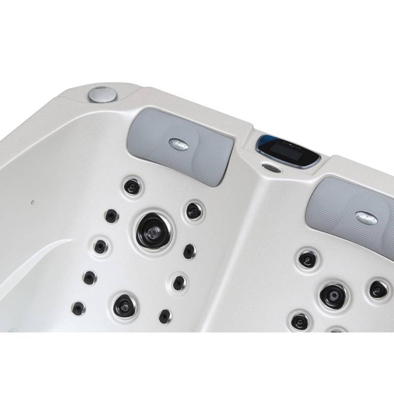 Spa 2 places allongées Archipel® GT2 BLANC NACRE LED - Thérapeutique Balboa 210x148 - Image 7