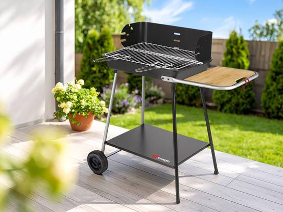 Somagic - Barbecue charbon de bois Florence L.93,5 x l.54,5 x H.74,5 cm - Image 2
