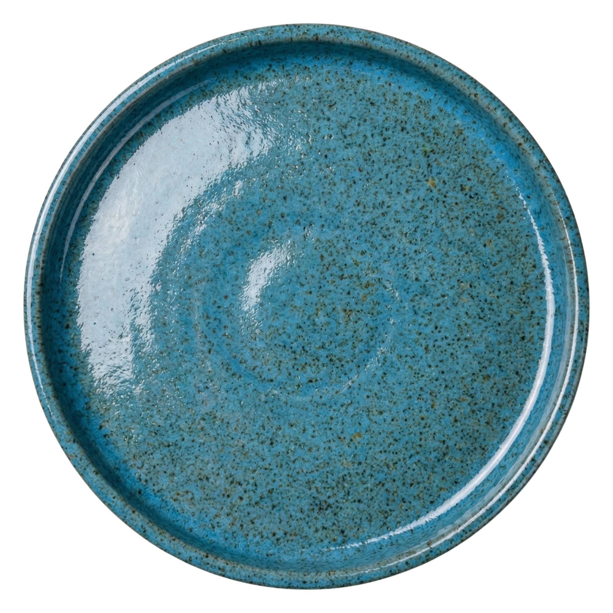 Provencelia - Soucoupe ronde 15cm bleu acier - Image 5