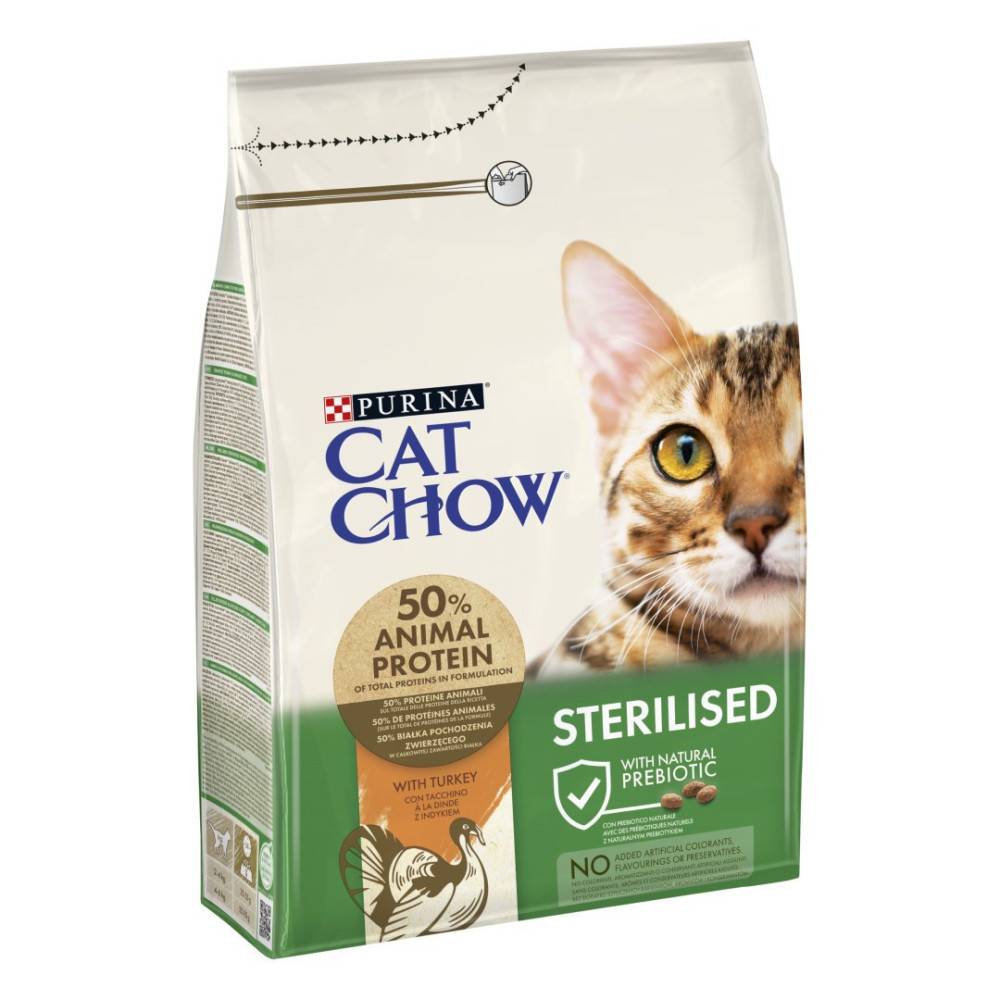 Purina One - Purina - Croquettes pour chats stérilisés riches en Dinde 10KG PURINA CAT CHOW