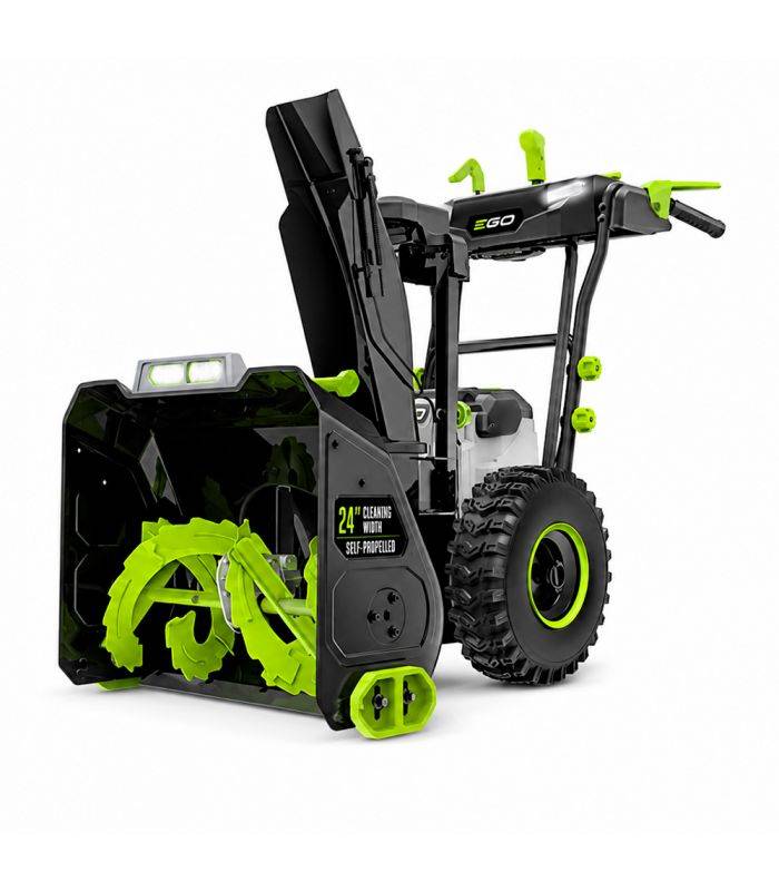 Ego Power + - Déneigeuse électrique à batterie 56V, largeur 61 cm, 2 batteries 56V 10 Ah - EGO SNT2400E
