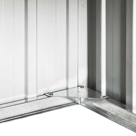 PANGIVO - Abri pour robot tondeuse acier galvanisé marron 92 x 97 x 63 cm - PANGIVO - Image 8