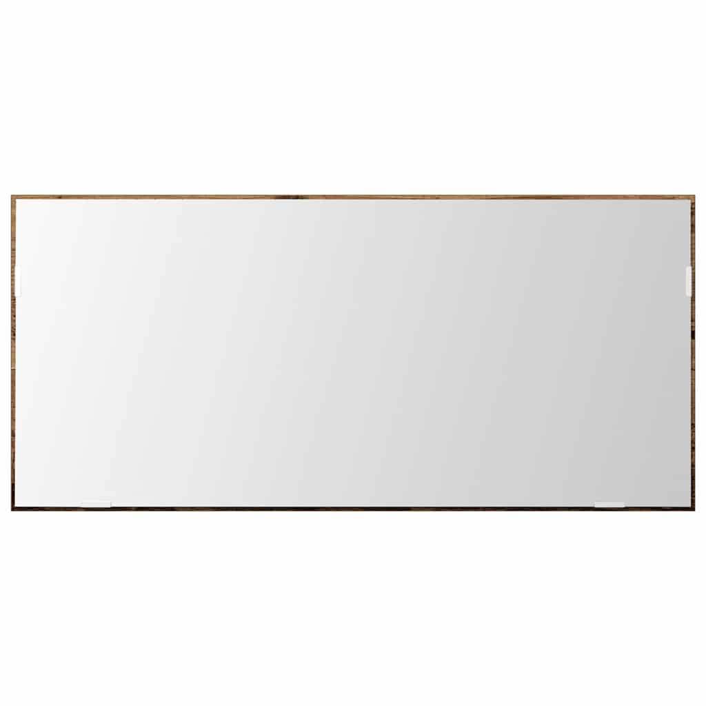 Miroir Bois ancien 80 x 37 cm Verre et Bois Ingénierie Maison Chic - Image 5