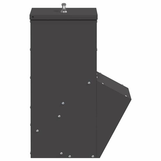 Mangeoire Compacte Acier Poule Design 2kg Noir - ComfortXL Outdoor Living - Image 5