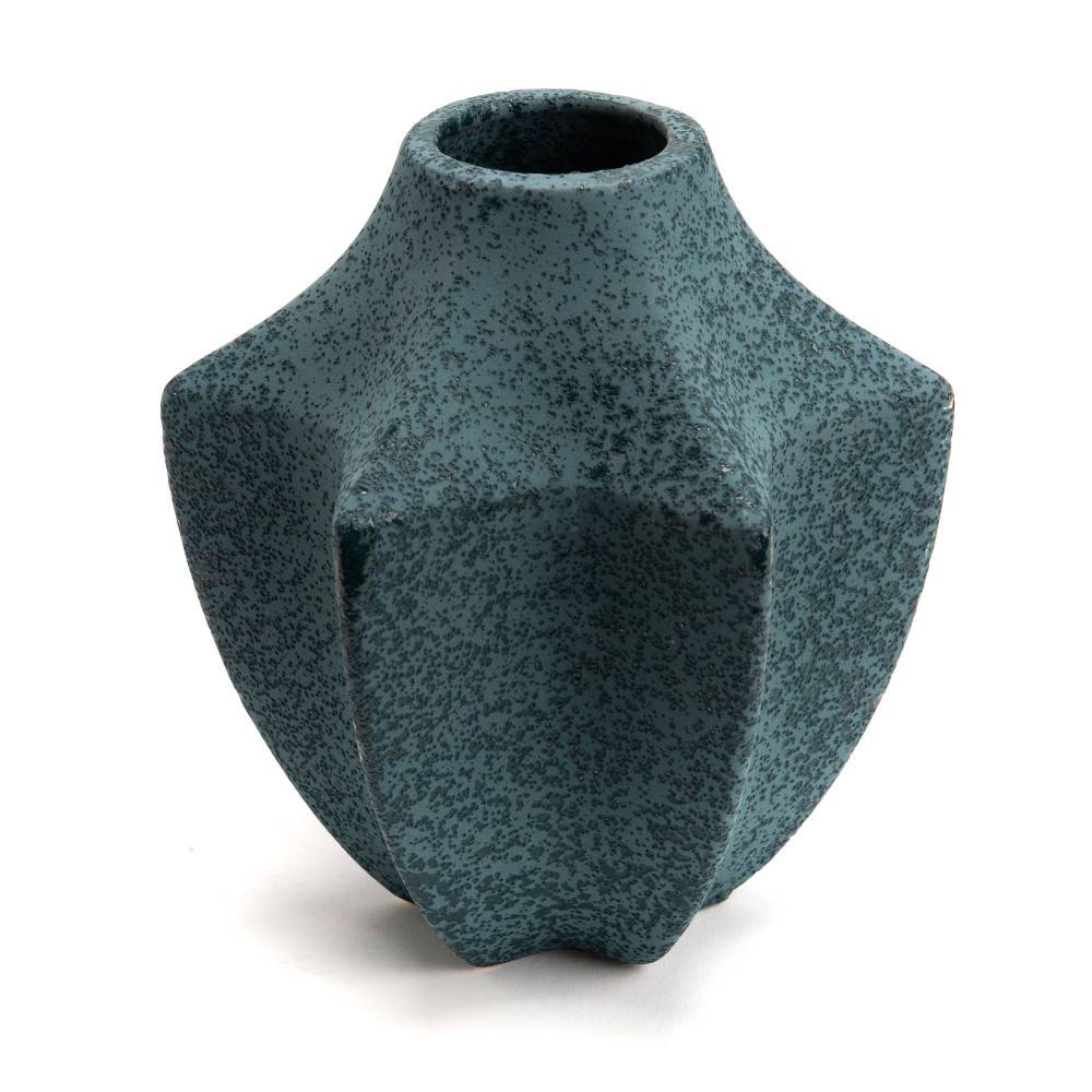 Amadeus - Vase Melina bleu hauteur 17 cm - Image 1