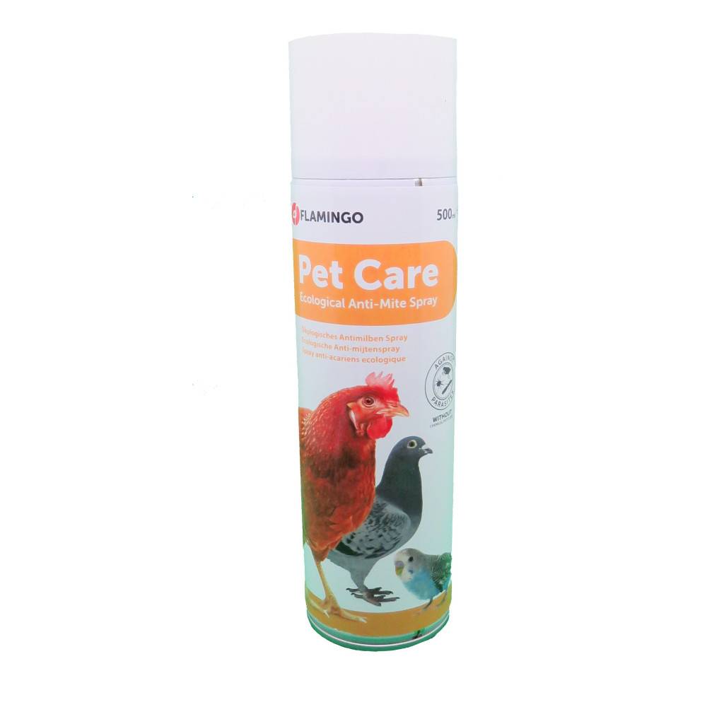 Flamingo - Spray  contre poux rouges, puces, anti- acarien 500 ml - Imagen 1
