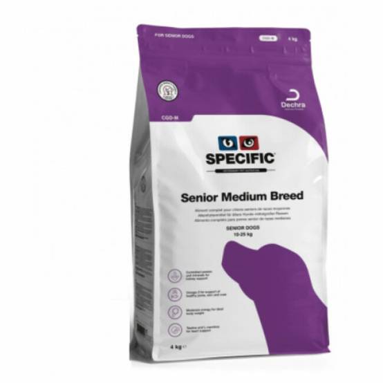 Croquettes Specific pour chiens CGD-M Senior Medium Breed Sac 12 kg