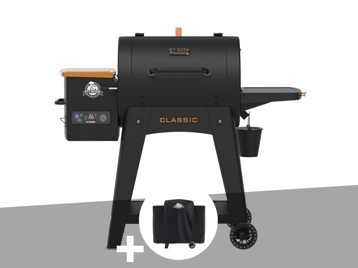 Pit Boss - Barbecue à pellets Onyx Classic 700 + Housse  - Pit Boss