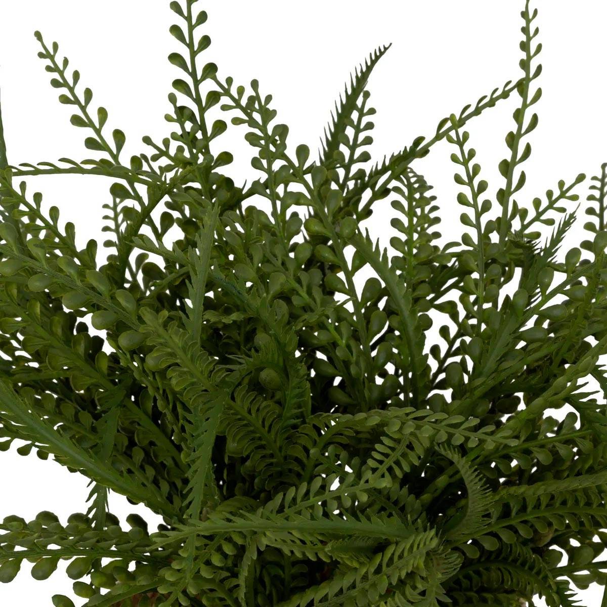 Fougère Artificielle en Pot "Clemy" 30cm Vert - Image 2