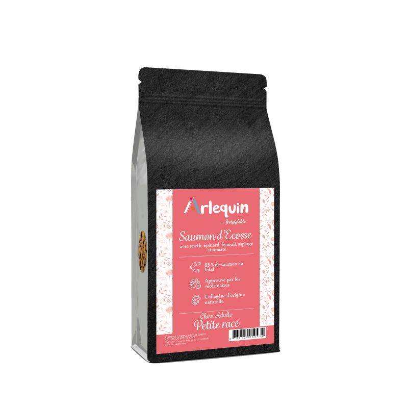 ARLEQUIN IRRÉSISTIBLE PETITE RACE SAUMON D'ECOSSE SANS CÉRÉALES 6 kg - Imagen 1