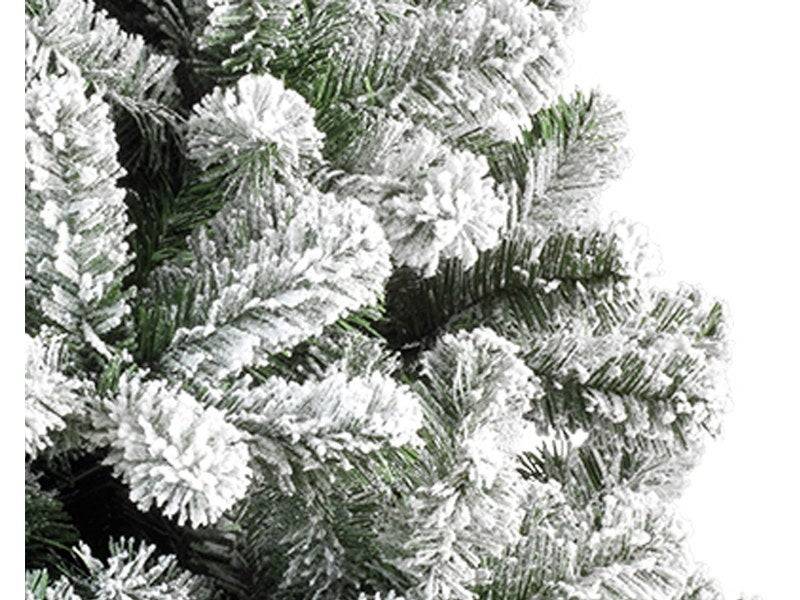Kaemingk - Árbol de Navidad Artificial Imperial Nevado Verde / Blanco, H.180 Cm KAEMINGK - Imagen 2