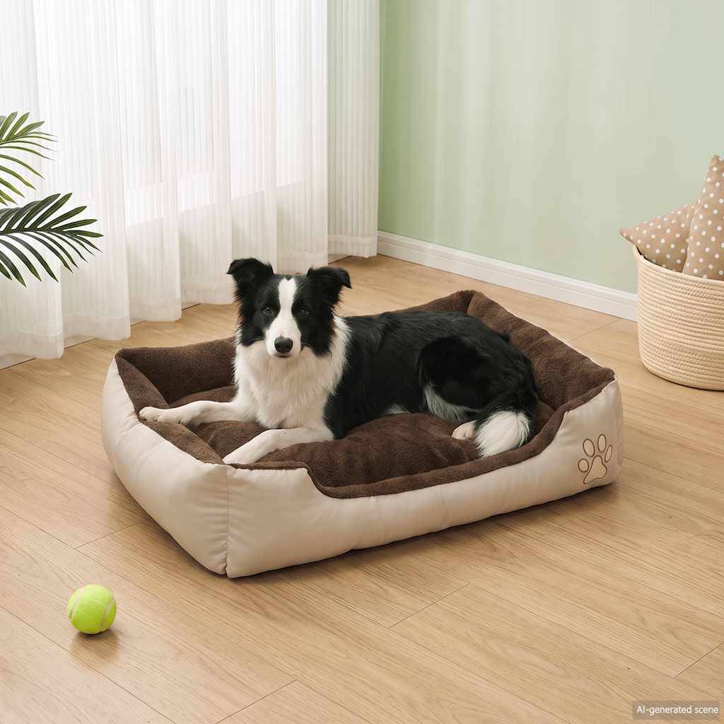 Vidaxl - Lit chaud pour chiens avec coussin rembourré Taille XL vidaXL 170202 - Imagen 1