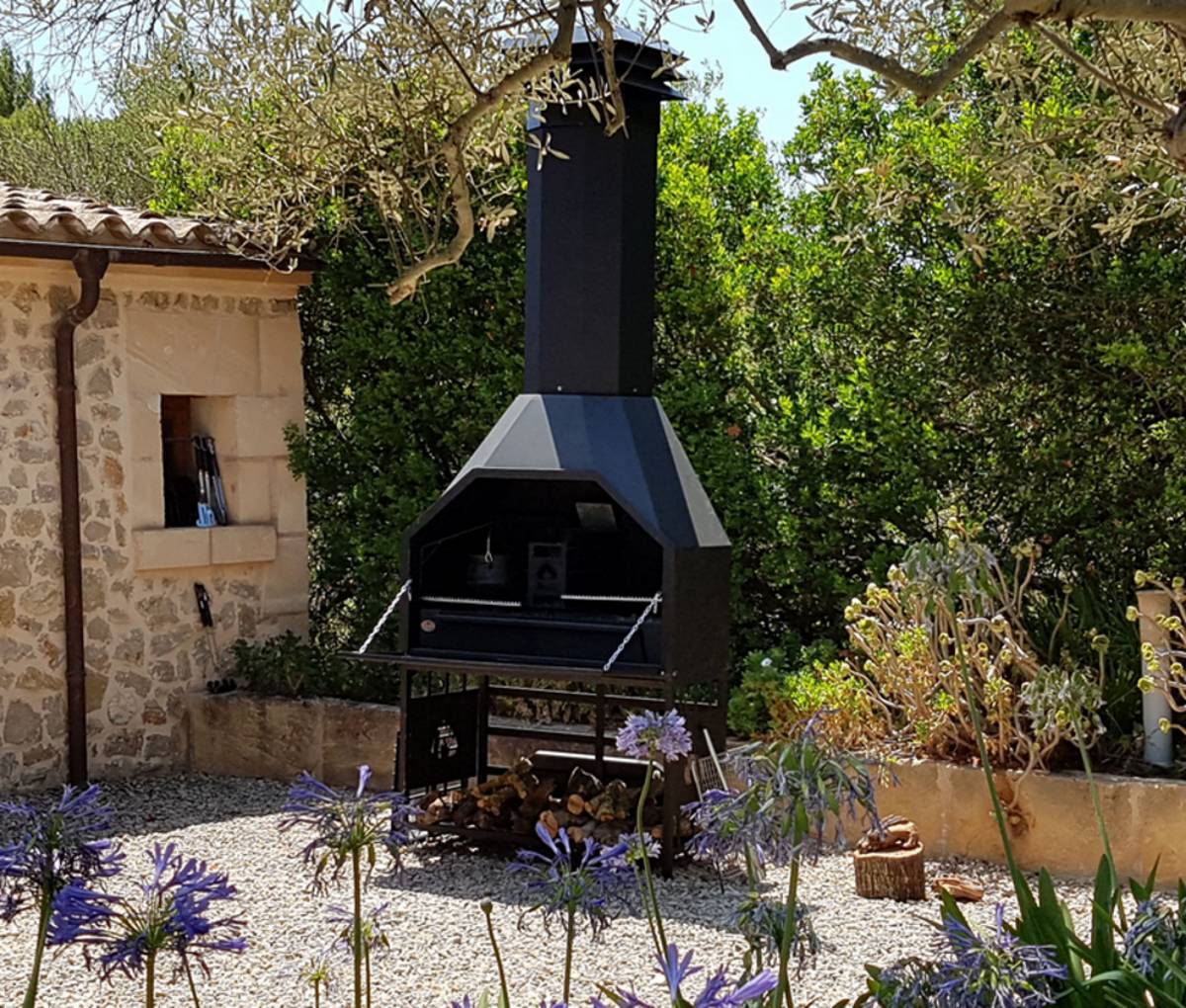 Braai – Barbecue bois prêt à poser FS1200 avec meuble - Image 4