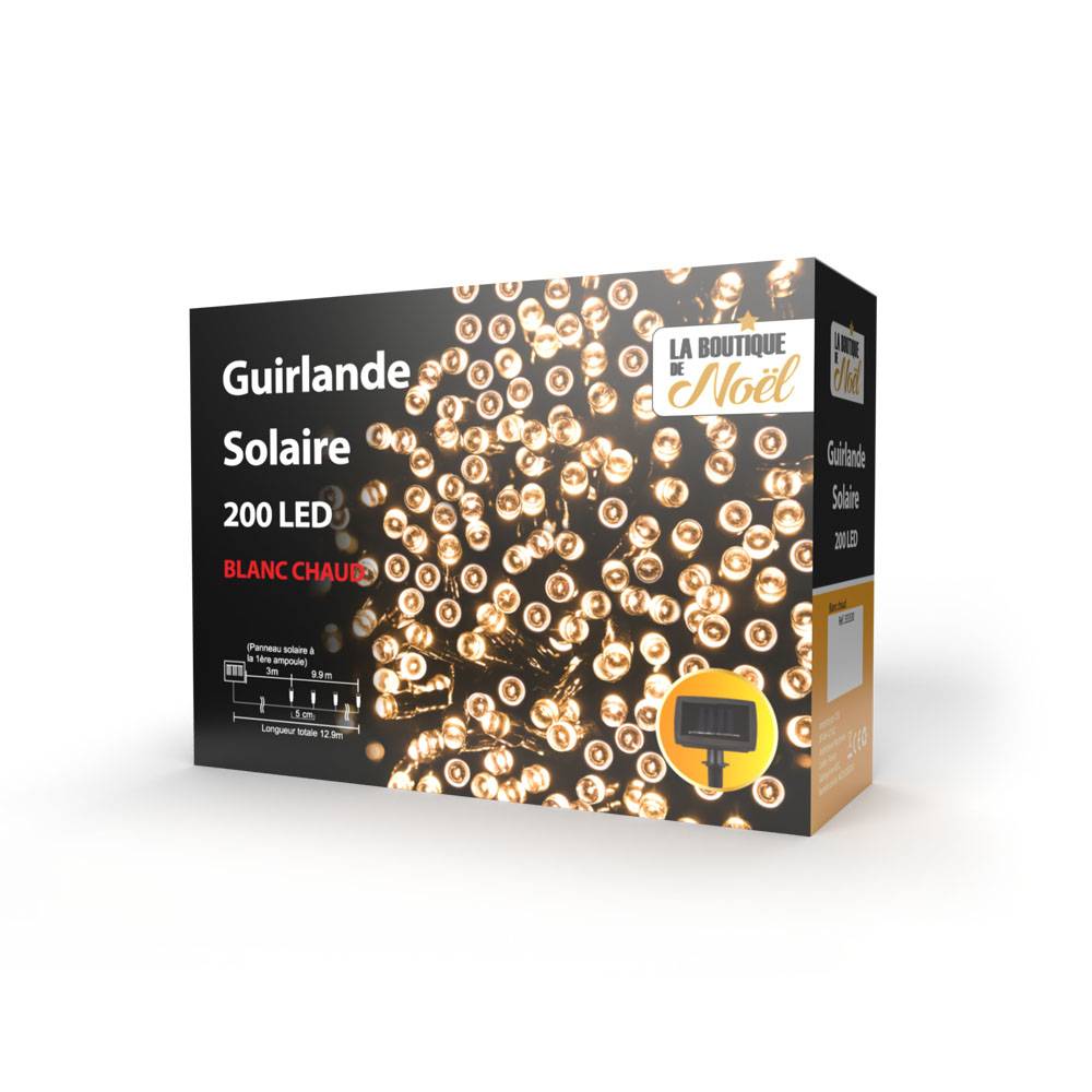 Guirlande solaire à LED multifonction - Imagen 3